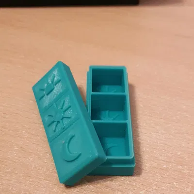 Hộp đựng thuốc Pillendose cho buổi sáng, trưa và tối