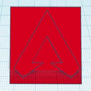 Dấu ấn logo Apex Legends cho máy in 3D