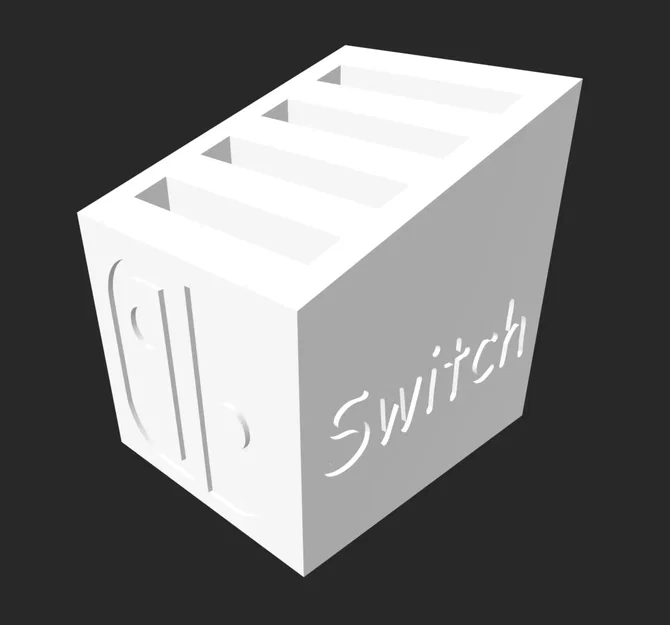 Giá đỡ trò chơi Nintendo Switch gọn gàng - Image 1