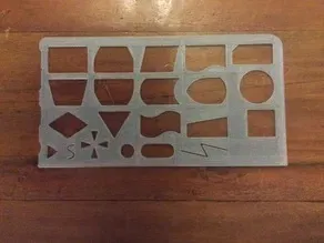 Khuôn mẫu biểu đồ dòng cho biểu tượng cổng mạch điện - Image 1