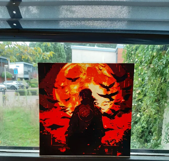 Itachi trong Naruto Shippuden bên ánh trăng lớn - Image 3