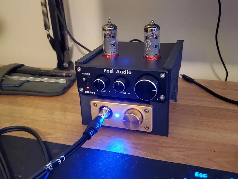 Giá đỡ mini HiFi cho Fosi Tube-P1 và Douk U3 Mini - Image 3