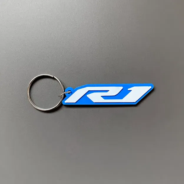 Móc khóa thương hiệu Yamaha R1 với thiết kế đơn giản - Image 1