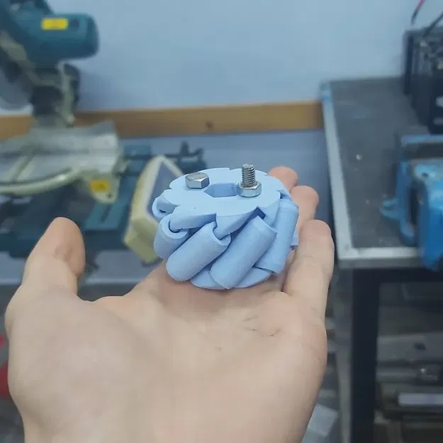 Bánh xe hút vectored cho robot FRC dễ in và nhẹ - Image 1