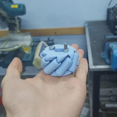 Bánh xe hút vectored cho robot FRC dễ in và nhẹ