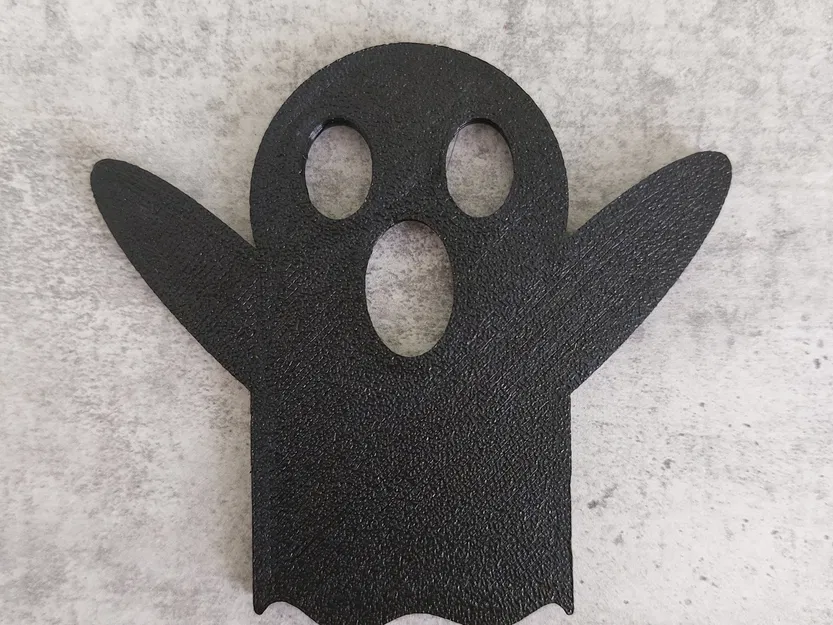 Những bóng ma Halloween in 3D bằng PLA đen - Image 4