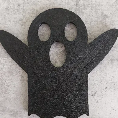 Những bóng ma Halloween in 3D bằng PLA đen