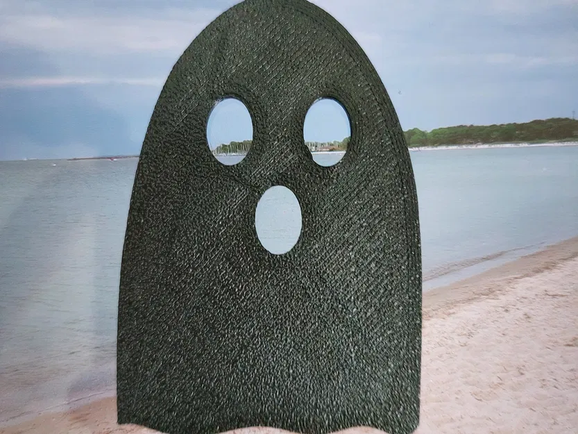 Những bóng ma Halloween in 3D bằng PLA đen - Image 5