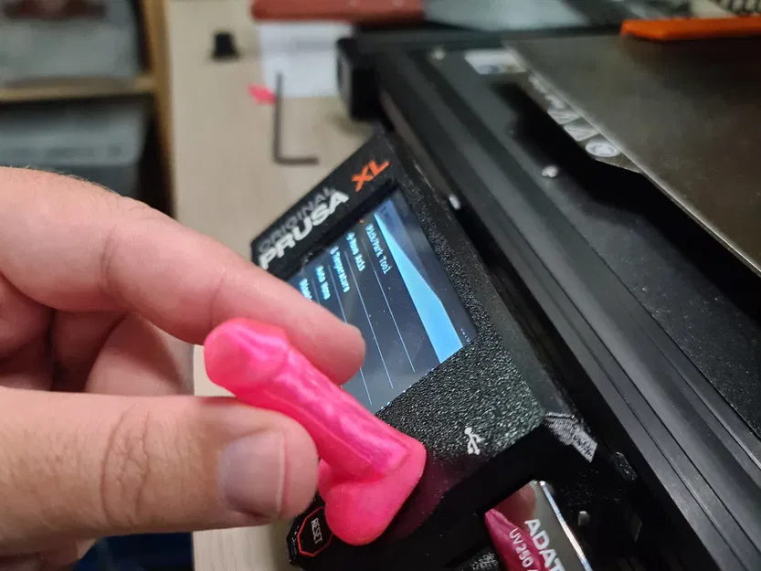 Núm điều chỉnh hình dương vật cho máy in Prusa Mini / Mk4 / XL - Image 4
