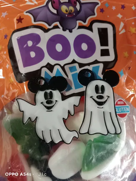 Nhân vật Minie và Mickey Halloween dễ in nhanh chóng - Image 1