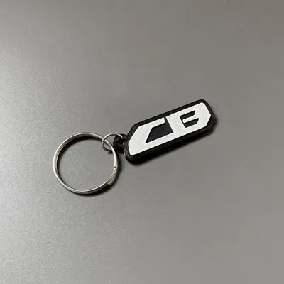 Keychain thương hiệu Honda CB in 3D với thiết kế đơn giản