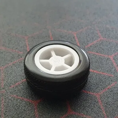 Bánh xe thay thế cho ô tô đồ chơi Teddies - Policie ČR