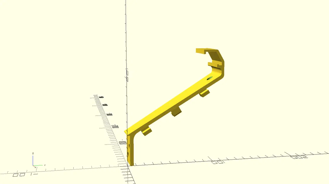 Giá đỡ với hướng dẫn cáp để giấu dây cáp - Image 3