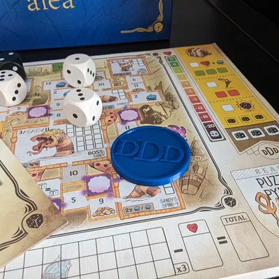 **Mã thông báo người chơi cho Dungeons, Dice & Danger**