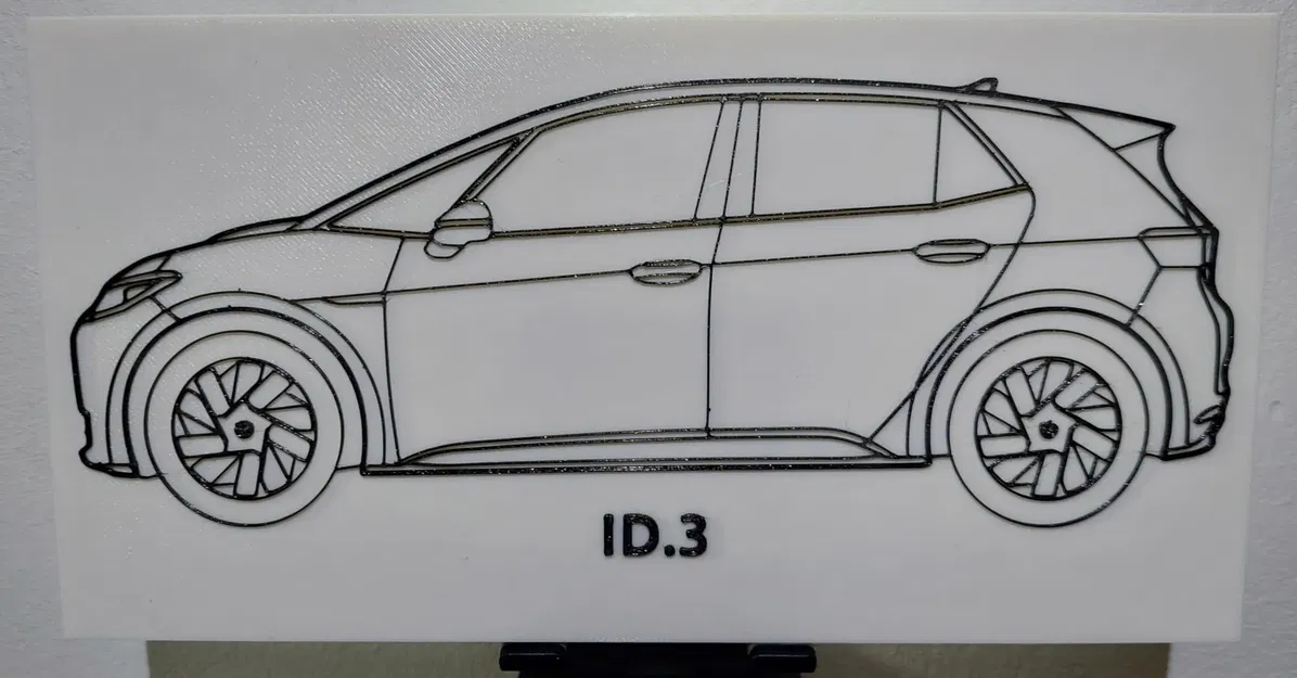 Silhouette của Volkswagen ID.3 bản gốc và nâng cấp - Image 1