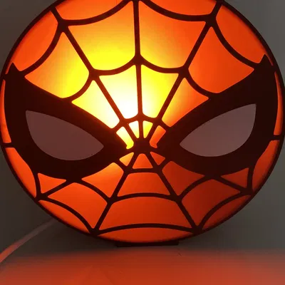 Đèn LED hình Người Nhện với ốc vít m3