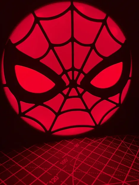 Đèn bàn Spiderman cho trẻ em với ánh sáng LED an toàn - Image 6
