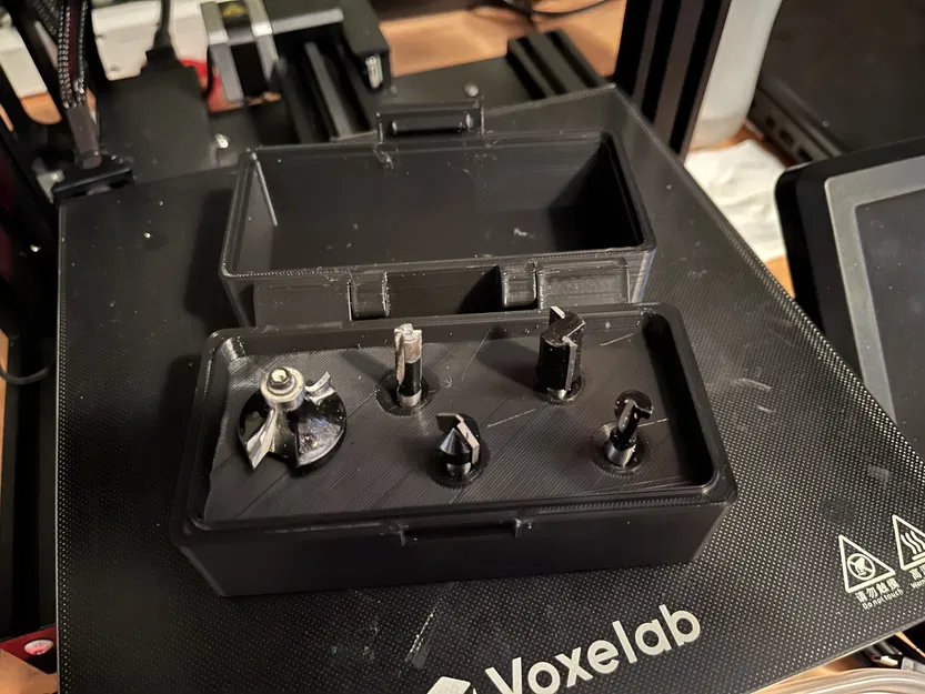 Hộp lưu trữ 5 mũi khoan router in tại chỗ - Image 3