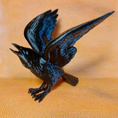 Quạ huyền bí không cần hỗ trợ cho Halloween 2023