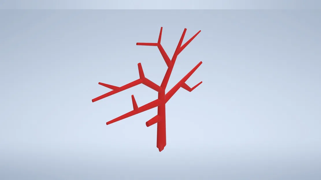 Giá đỡ trang sức hình cây đơn giản - Image 2