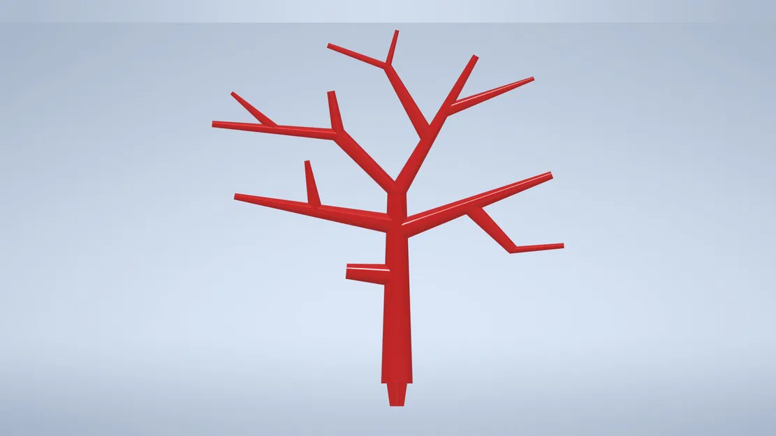 Giá đỡ trang sức hình cây đơn giản - Image 3