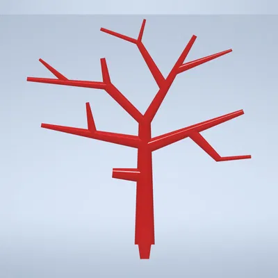 Giá đỡ trang sức hình cây đơn giản