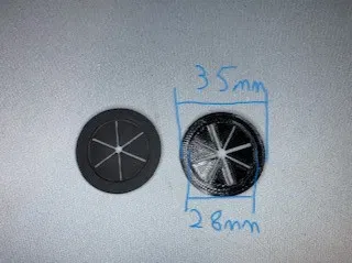 Grommet cáp 35mm cho lỗ 29mm - Image 2