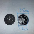 Grommet cáp 35mm cho lỗ 29mm - Thumbnail 2