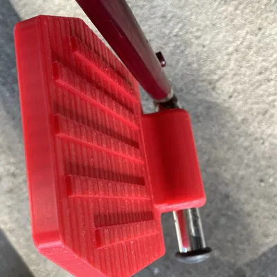 Bệ chân thay thế cho xe lăn Medline Combo MDS808200TR