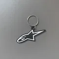 Móc chìa khóa thương hiệu Alpinestars in 3D với thiết kế đơn g... - Thumbnail 1