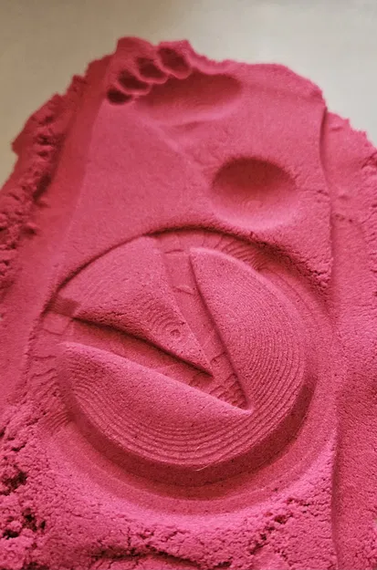 Dấu chân động vật khác nhau trên cát - Image 9