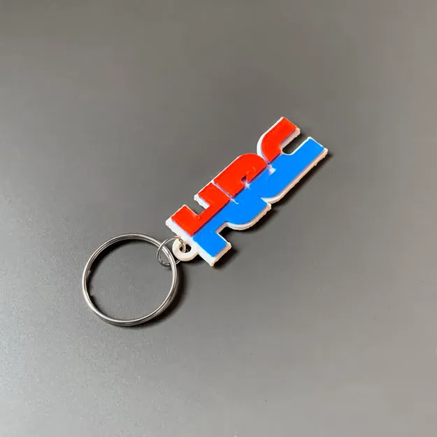 Móc khóa thương hiệu Honda HRC in 3D với thiết kế đơn giản - Image 2