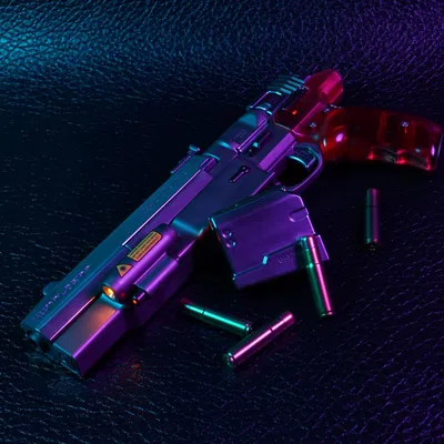 Súng Malorian 3516 của Johnny Silverhand từ Cyberpunk 2077