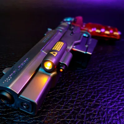 Súng Malorian 3516 của Johnny Silverhand từ Cyberpunk 2077