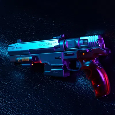 Súng Malorian 3516 của Johnny Silverhand từ Cyberpunk 2077