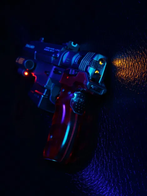 Súng Malorian 3516 của Johnny Silverhand từ Cyberpunk 2077 - Image 4