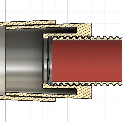 Kết nối ống hút chân không cho máy cưa bàn Dewalt DWE7492