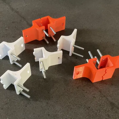 Kết nối SKADIS cho kệ IVAR không cần khoan