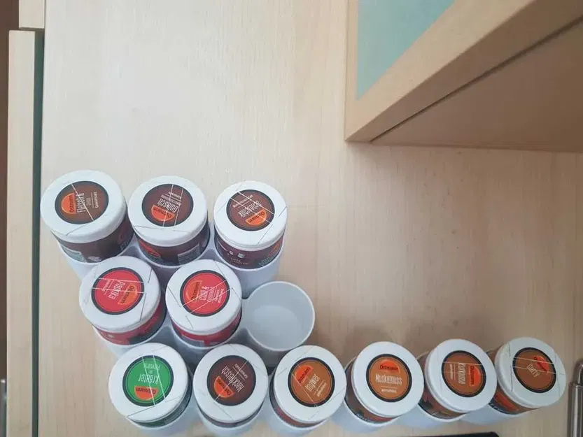 Giá đỡ gia vị Ostmann gắn tường với băng dính đôi - Image 1