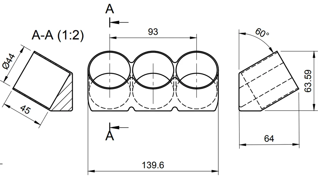 Giá đỡ gia vị Ostmann gắn tường với băng dính đôi - Image 4