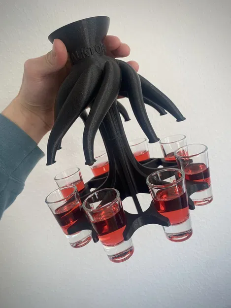 Máy phân phối rượu Alktopus với thiết kế bạch tuộc độc đáo - Image 1