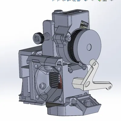 Giá đỡ cho trục x đơn Rail MK3 với mô-đun muỗi