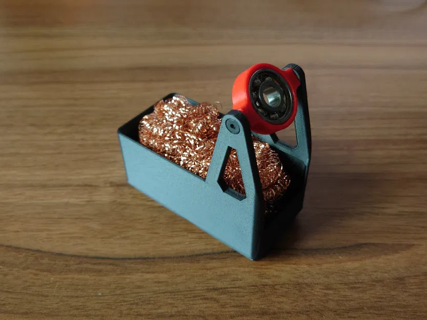 Giá đỡ hàn và bùi nhùi đồng Gridfinity 1x2 - Image 1