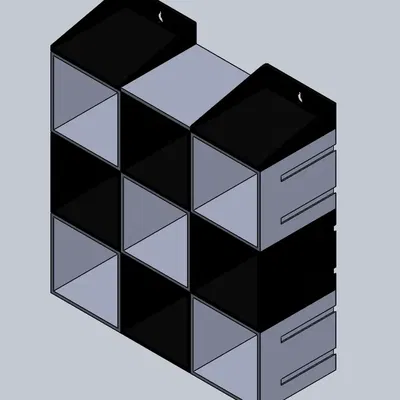 Giá đỡ mini có thể ghép nối cho Benchy in 3D