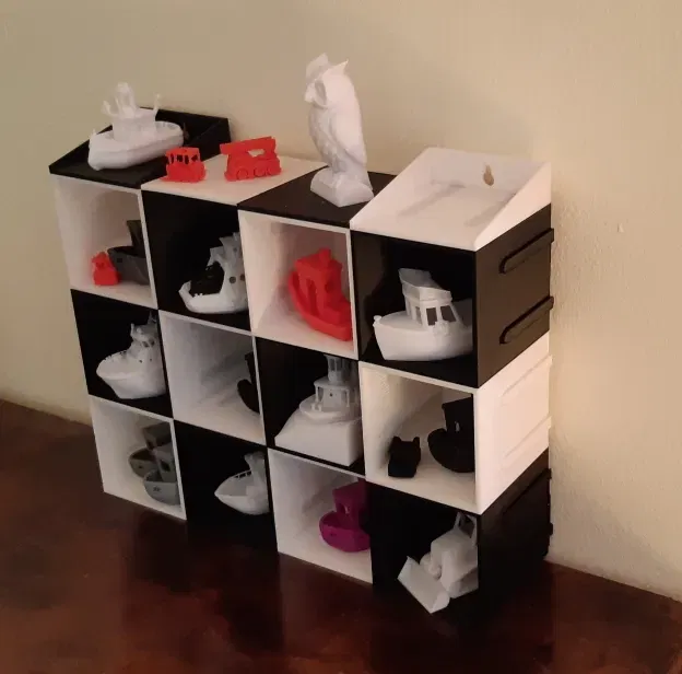 Giá đỡ mini có thể ghép nối cho Benchy in 3D - Image 4