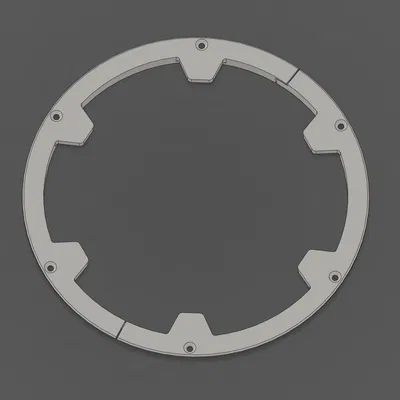 Giá đỡ cho nắp loa trần Loxone không cần loa thật