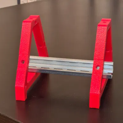 Giá đỡ thử nghiệm thanh DIN với góc 20 độ