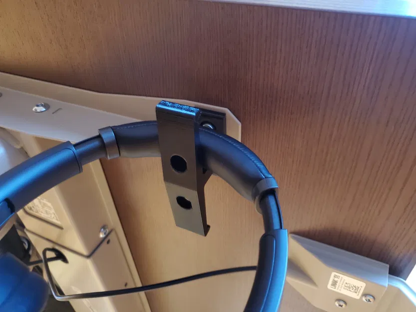 Giá treo tai nghe T-shaped dưới bàn làm việc IKEA IDÅSEN - Image 1