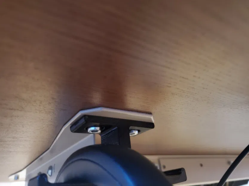 Giá treo tai nghe T-shaped dưới bàn làm việc IKEA IDÅSEN - Image 2