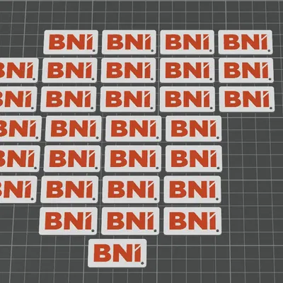 Chìa khóa đôi mặt BNI đa vật liệu